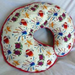 Boppy Pillow Cover White Rock Star Tattoo Nursing Pillow Cover